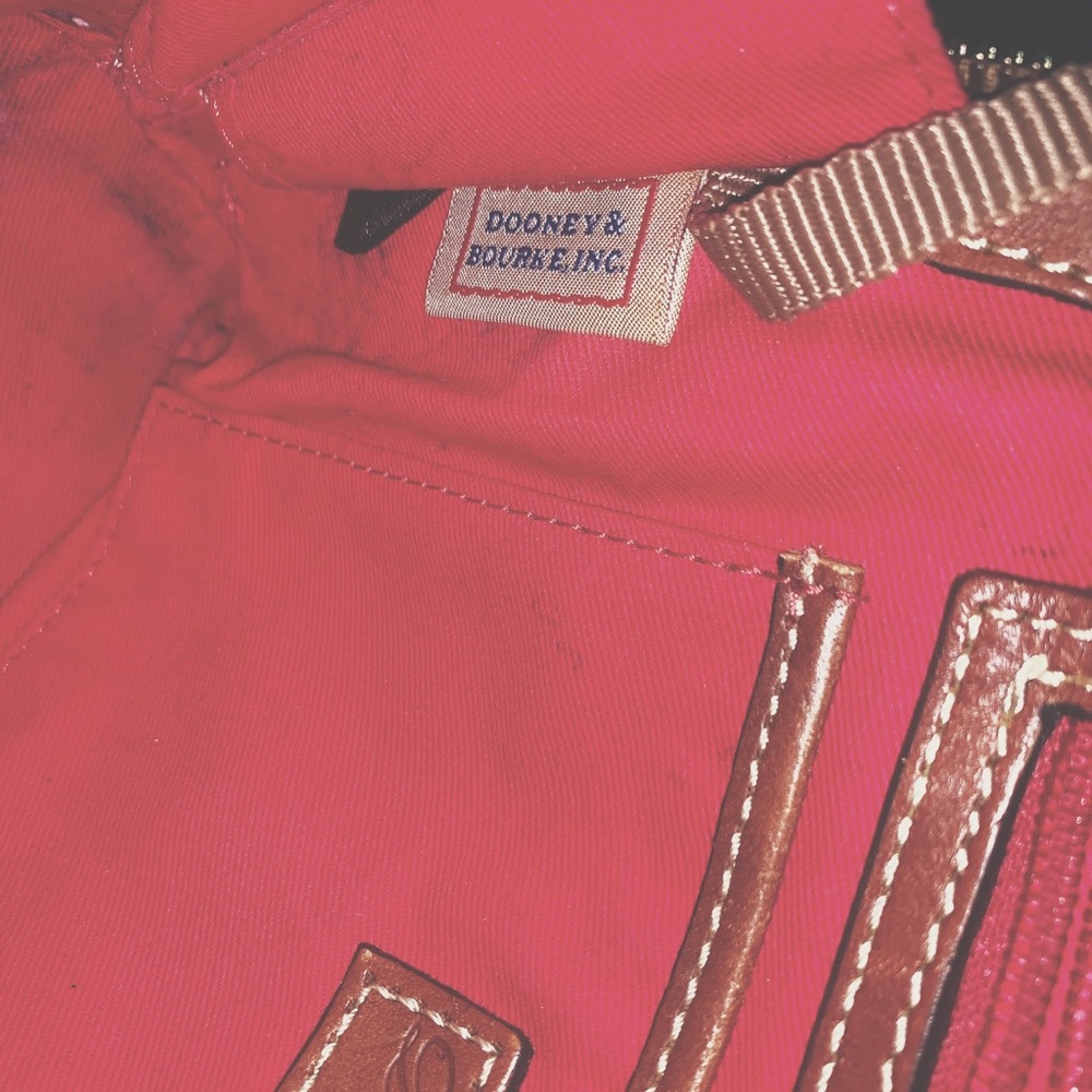 Dooney & Bourke Pebble Leather Handbag - Picture 6 of 7